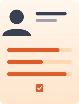 Document Page For Business And Template -- Abstract Illustration With Empty Paper Detail