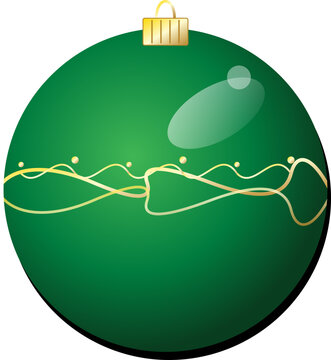 Ornament Christmas Bauble Illustration -- Holiday, Ball, And Decoration Design Element