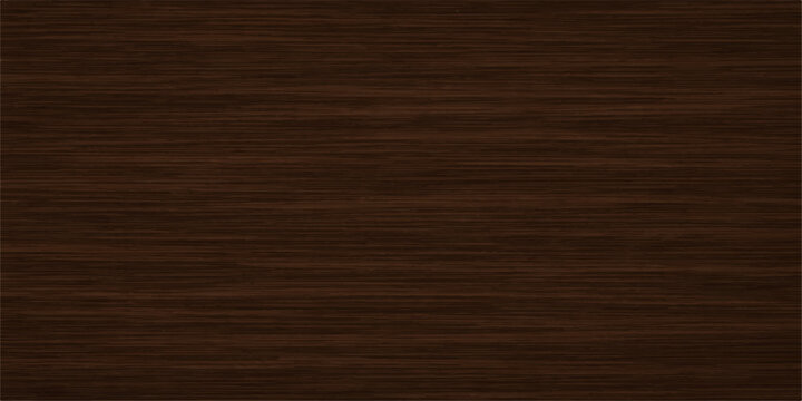 A dark brown natural oak wood grain texture background featuring a weathered plank pattern and timber surface material with ample copy space for design on an old hardwood panel board