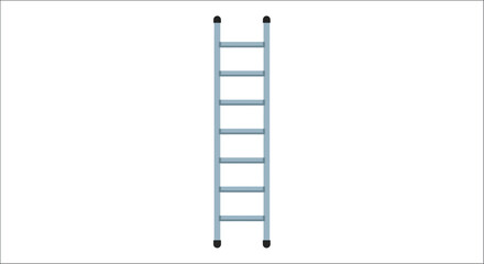 straight ladder illustration on white background © vectors home