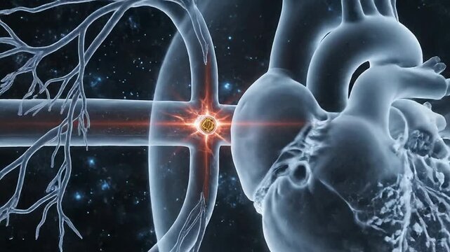 3D Medical Animation of Cellular Structure and Anatomical Heart for Healthcare Visuals and Scientific Demonstrations