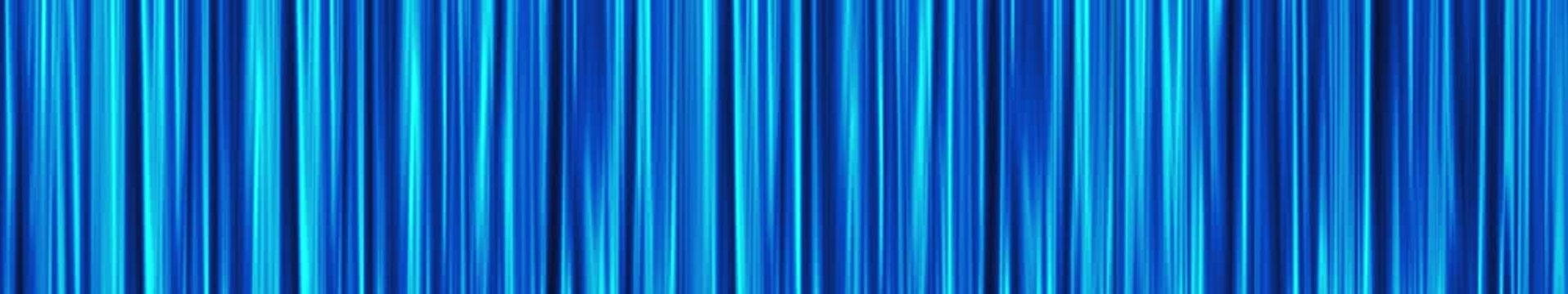 Blue Light Curtain Background with Glowing Vertical Lines for Widescreen Stage Visuals