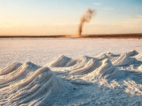 Unearthly Beauty of the Danakil Desert Vibrant Mineral Deposits and Volcanic Terrain