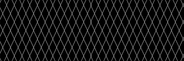 Net texture pattern on white background. Net texture pattern for backdrop and wallpaper. Realistic net pattern with black squares. Geometric background, vector Eps10 © Arif