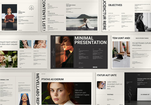Minimal Presentation Template