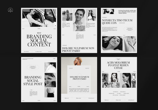 Branding Social Content Design Template