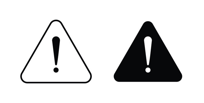 Risk icon for ui and web, Vector pictogram