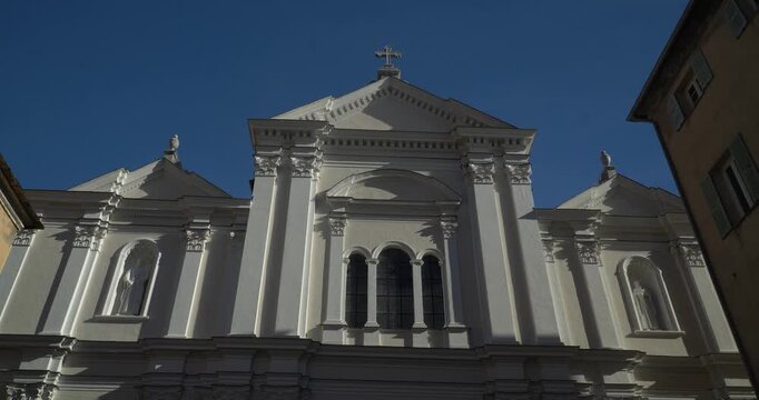 The Cathedral of Sainte-Marie de l'Assomption in Bastia, Corsica
