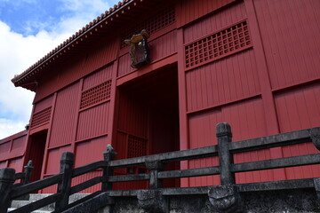 Fototapeta premium 沖縄県 本島の首里城公園
