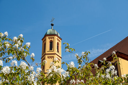 Bilder aus der historischen Altstadt Dinkelsb&uuml;hl in Bayern Landkreis Ansbach Mittelfranken