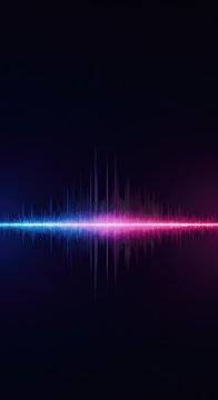 Abstract digital background showing recursive patterns and sound waves suggesting isolated opinions and repetitive information flow, recursive, information, rumor
