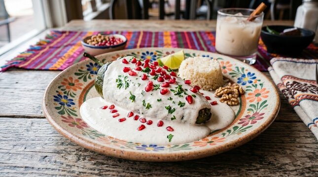 Chiles en nogada