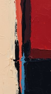 Modern non-objective artwork displaying bold brushwork, thick paint layers, and expressive, energetic composition, vibrant, layered, abstractionism