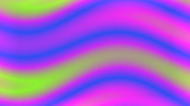 Vibrant multicolored wavy pattern fills the entire scene smoothly