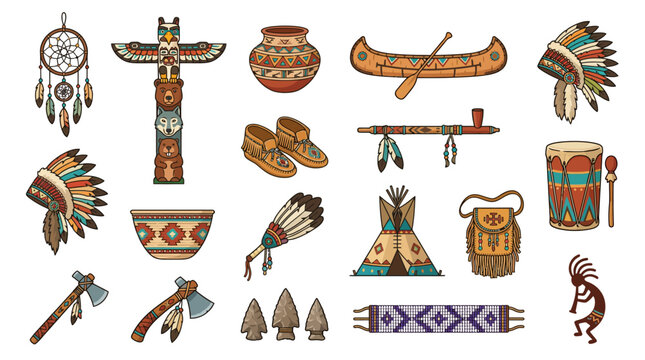 Native American Cultural Symbols.