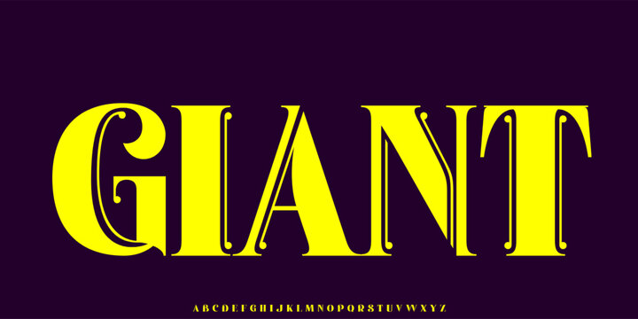 Giant Luxury Beauty Font,
Elegant classic font with minimalist style, perfect for beauty branding, cosmetics, and high-end fashion design.vector illustration 