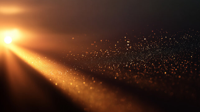  Golden light fade background with soft cinematic glow
