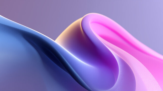 Abstract wave line background with smooth flowing gradients
