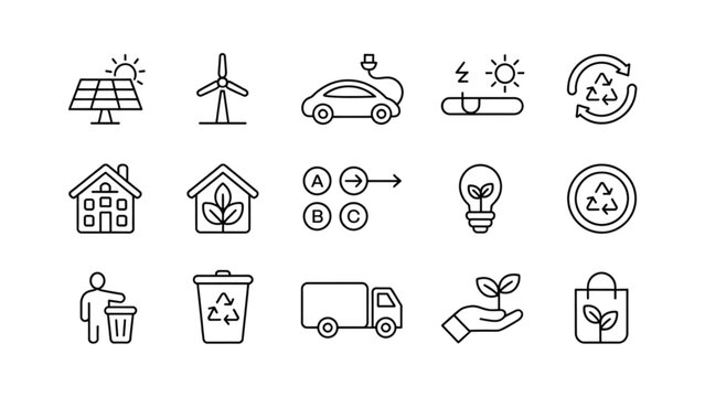 Vector illustration of business process flow with arrows and folders icons on white background Vector