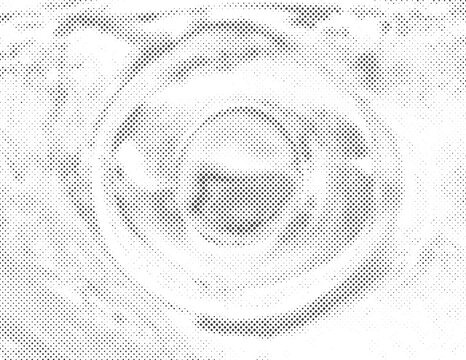 aged newspaper halftone abstract dotted background and texture, design element