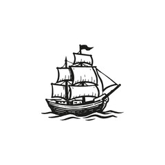 Sailing Ship Vector © Bamby