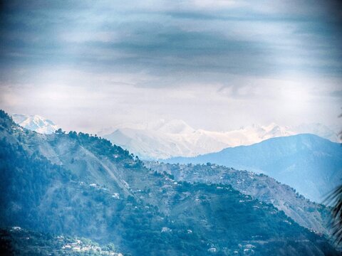 KPK and Kashmir Himalayan mountain range in Pakistan