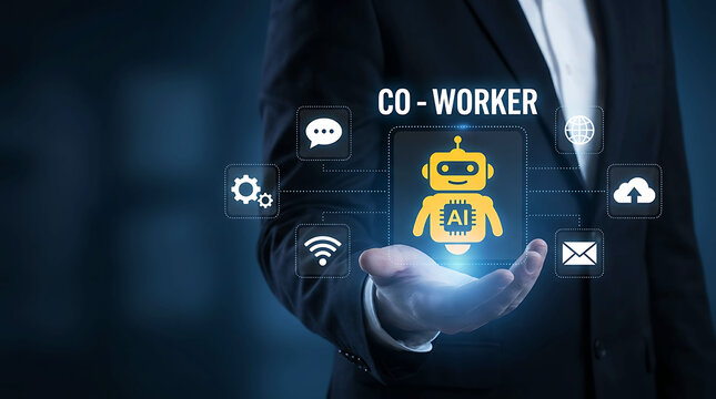 AI Co Worker Assistant For Smart Business Communication Systems
