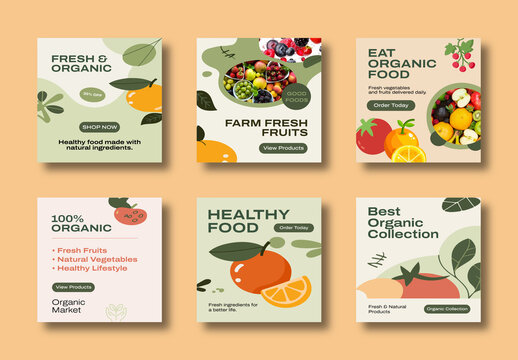 Food Social Media Template