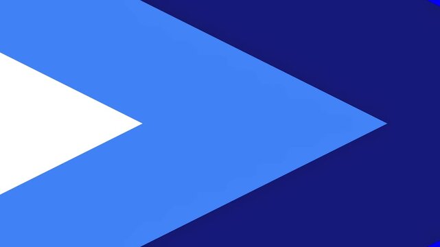 Abstract geometric blue and white animation background motion graphic