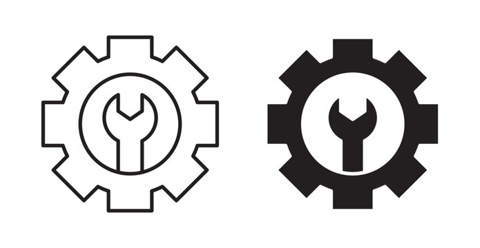 Project Development icon. Vector illustration isolated on white.