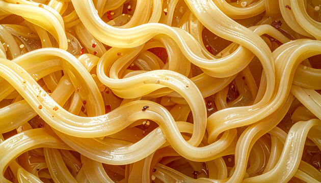 Creamy Pasta Close Up
