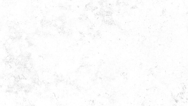 White abstract grunge texture background with black distressed brush strokes and scratched paint marks. Rough dirty ink rough wall with subtle grain noise. Minimal vintage surface backdrop for design.