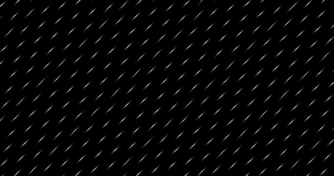 Abstract dark metallic surface with repeating diagonal textured pattern.