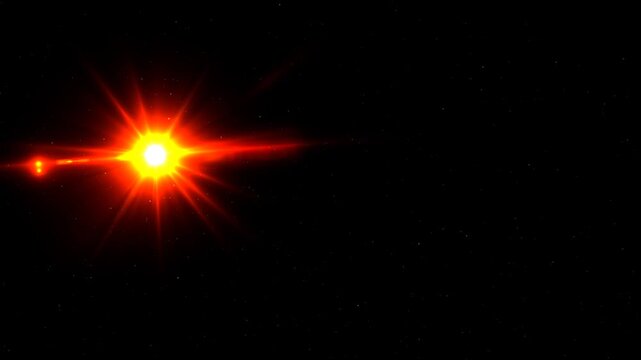 Zoom in on Proxima Centauri. 3d ANimation