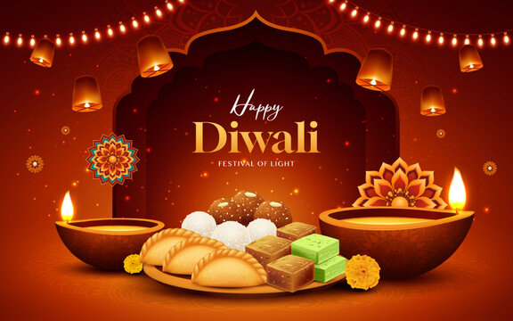 Luxury Diwali Lamp Decoration