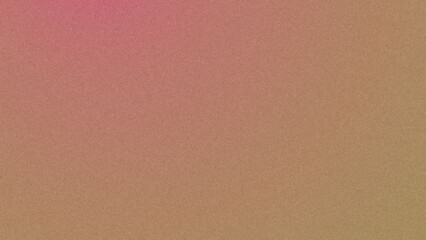 Fototapeta premium Grainy Pink and Brown Gradient Abstract Background Texture