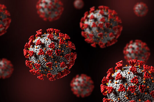 Hantavirus 2026. Andes virus close up
