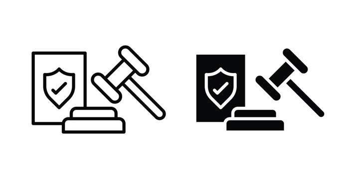 Code of conduct icon editable. Vector symbols in strokes