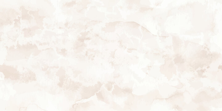 Abstract watercolor background on white paper texture featuring a closeup macro heap of organic white flour and sea salt crystals isolated for healthy cooking and baking ingredients