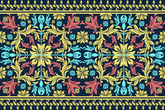Damascus patterns are suitable for decorating textiles such as fabrics and carpets, and can also be used as interior decorative patterns.