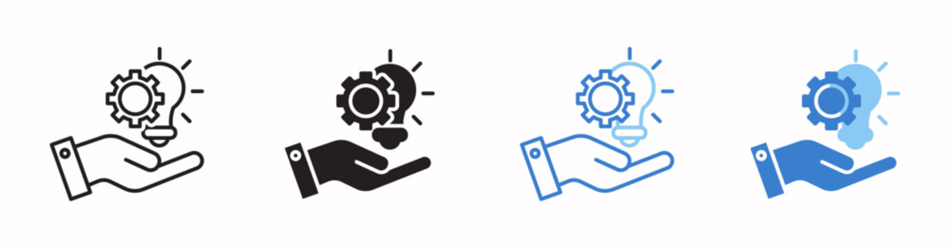Idea Vector Illustration In Multistyle