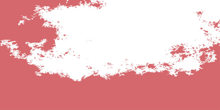 Red and white abstract vector background with grunge texture effect