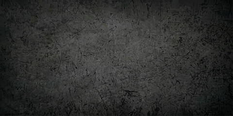 Fototapeta premium A dark and gritty grunge background featuring an old, rough concrete wall texture with a dirty, aged gray pattern on a blank vintage surface