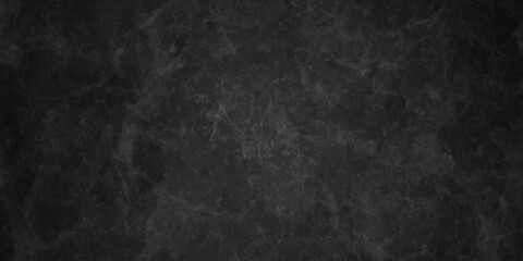 Dark charcoal grunge wall texture background. Dark black rough grunge surface with smoke edge. Black texture chalk board and black board. © MDFAIMIDULISLAM