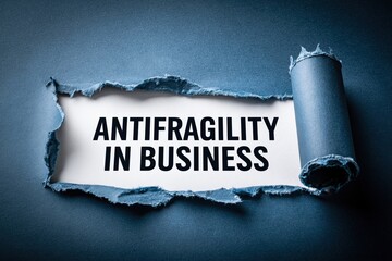 Obraz premium Antifragility In Business Adapting and Thriving Under Stress