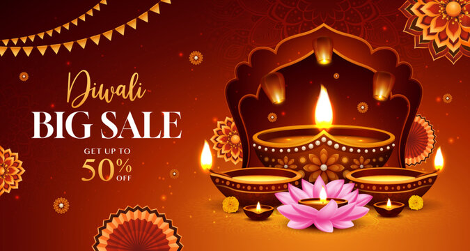 Diwali Sale Promotional Banner