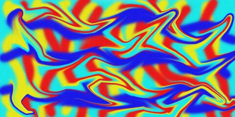 Obraz premium Abstract swirling colorful pattern