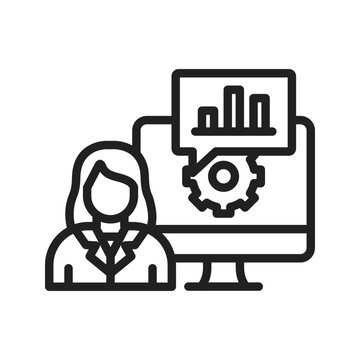 Student Behavior AI Icon