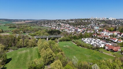 Fototapeta premium Brücke bei Fulda