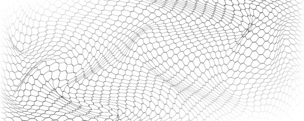 Mesh texture for fishing nets. Seamless pattern for sportswear or soccer goal, volleyball net, basketball hoop, hockey, athletics. Abstract net background for sports vector illustration © ALEGESS